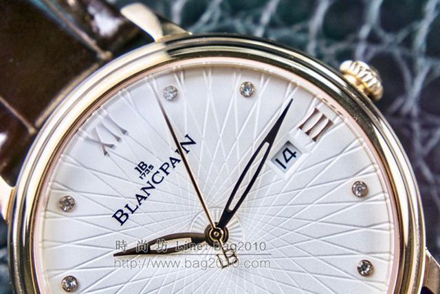 Blancpain手錶 新品 寶鉑經典之作 原裝進口9015機芯 寶珀全自動機械男表  hds1136
